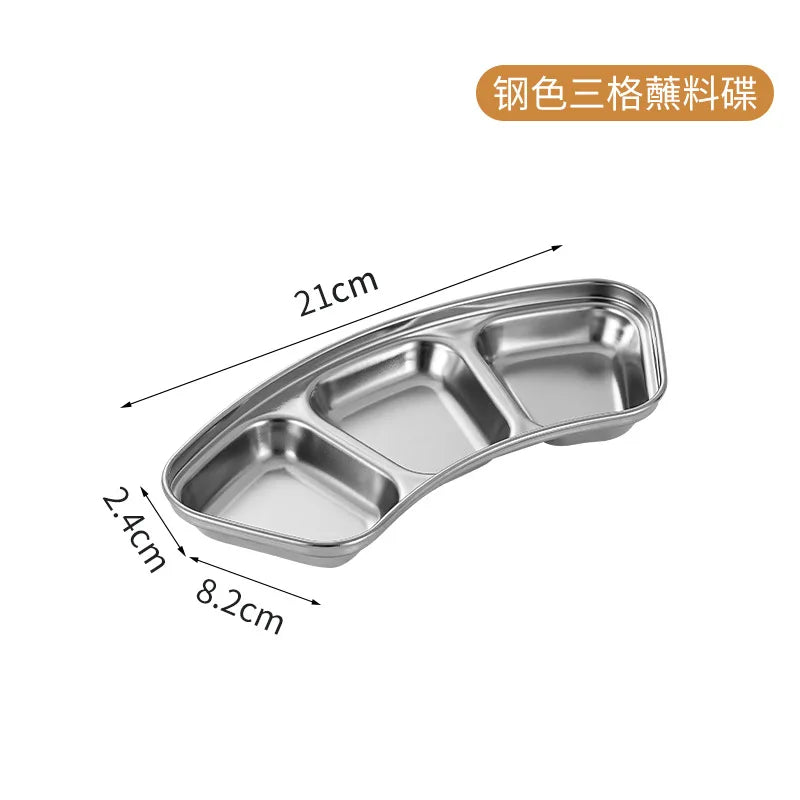 Molheira de Aço Inoxidável 304 – Ideal para Molhos, Churrasco, Sushi, Vinagre e Condimentos