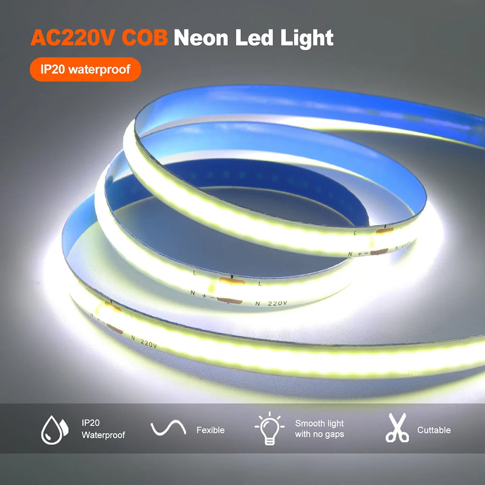 Fita de LED Iluminação Linear com Chip IC, Alta Luminisidade