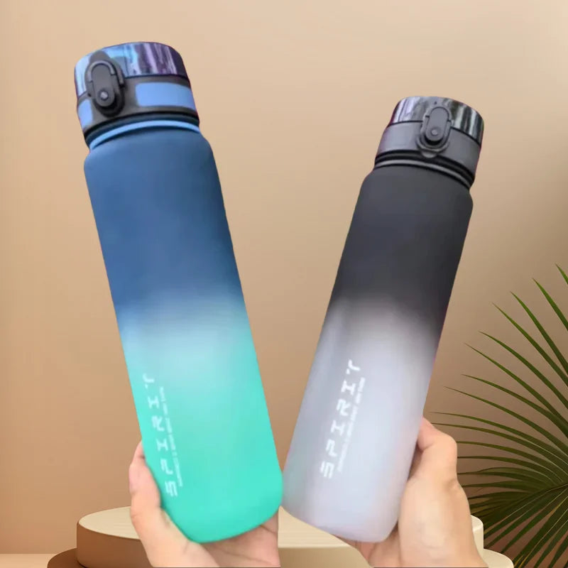 đď¸ââď¸ Garrafa Esportiva com Capacidade de 500ML/1000ML â Motivacional, PortĂĄtil e Ă Prova de Vazamentos