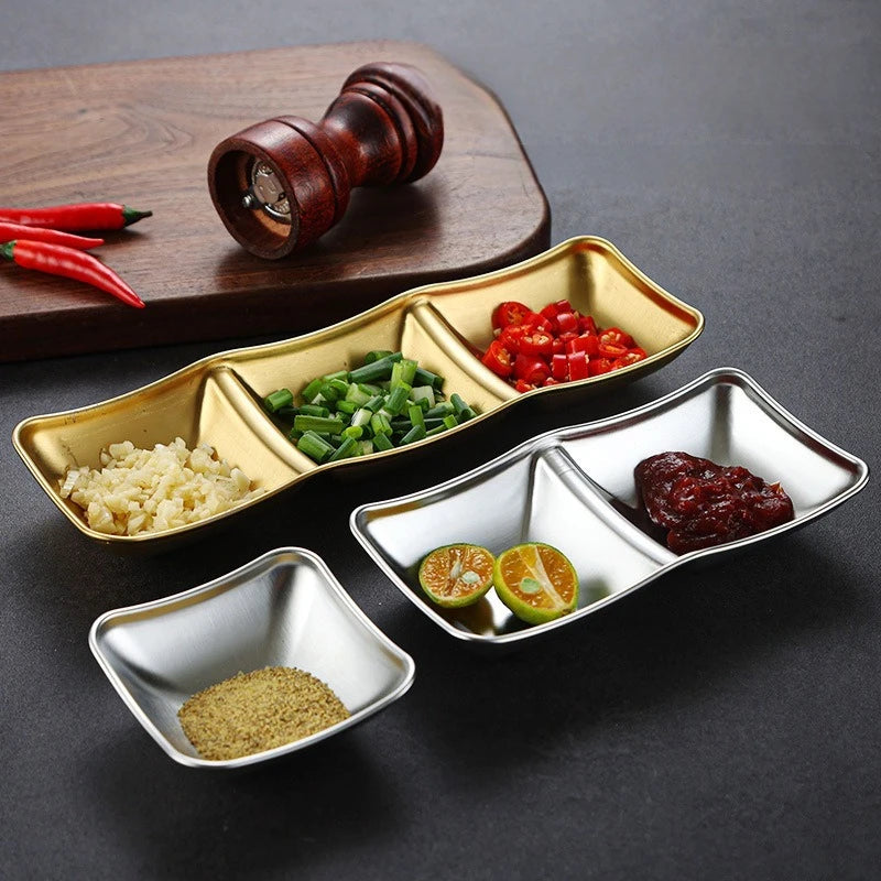 Molheira de Aço Inoxidável 304 – Ideal para Molhos, Churrasco, Sushi, Vinagre e Condimentos