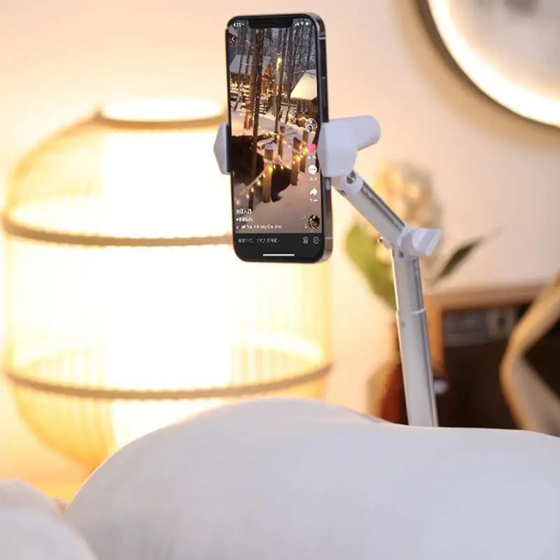 Suporte de Celular para Cama – Almofada de Apoio Ajustável para Celulares de 4” a 7” e Kindle