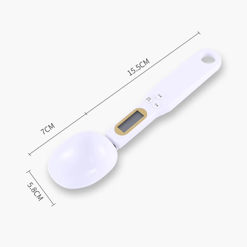 🥄 Mini Colher Balança Digital – Escala Eletrônica LCD para Cozinha