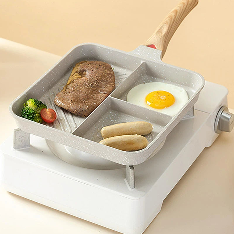 Frigideira Divisória 3 em 1 para Café da Manhã – Antaderente e Multifuncional
Ideal para ovos, panquecas, grelhados e muito mais!