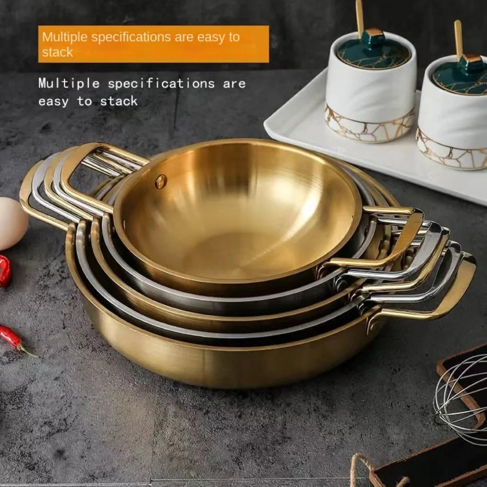 🍳 Panela de Aço Inox com Cabo – Ideal para Arroz, Frutos do Mar, Lanches e Muito Mais!
Versátil | Durável | Design Elegante | Ideal para Cozinha, Piqueniques e Camping