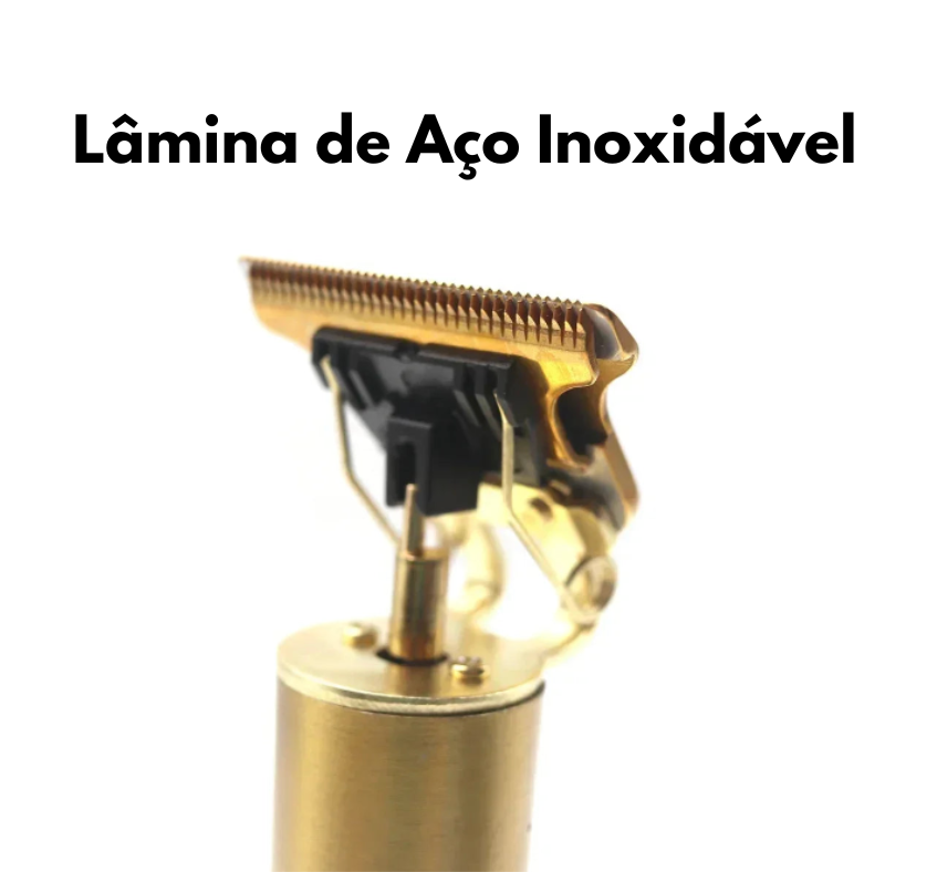 Aparador de Cabelo e Barba T9 Profissional