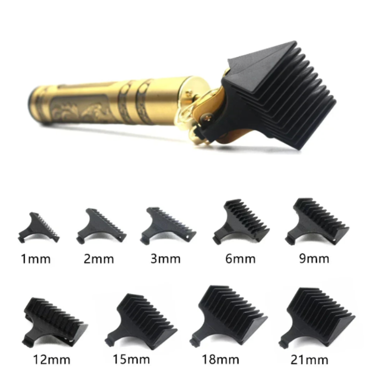Aparador de Cabelo e Barba T9 Profissional