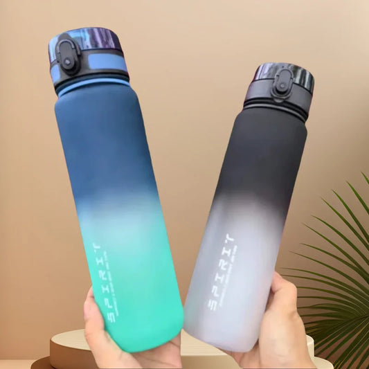 🏋️‍♂️ Garrafa Esportiva com Capacidade de 500ML/1000ML – Motivacional, Portátil e à Prova de Vazamentos