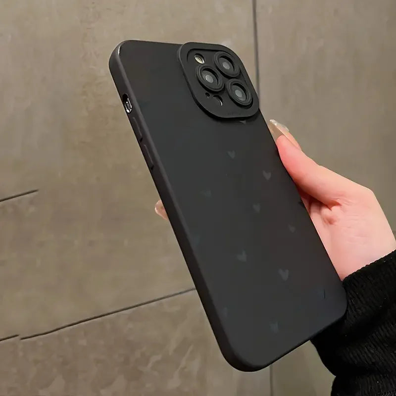 Capinha Silicone com Coracoes 🖤 por Samsung