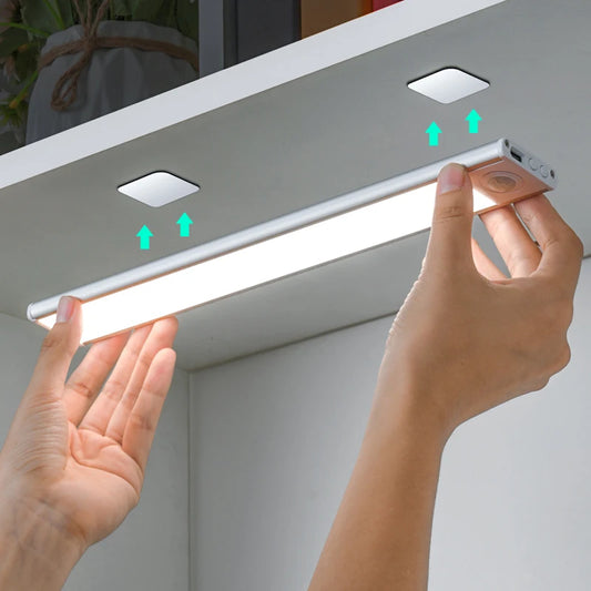 Lâmpada LED Noturna Sem Fio com Sensor de Movimento