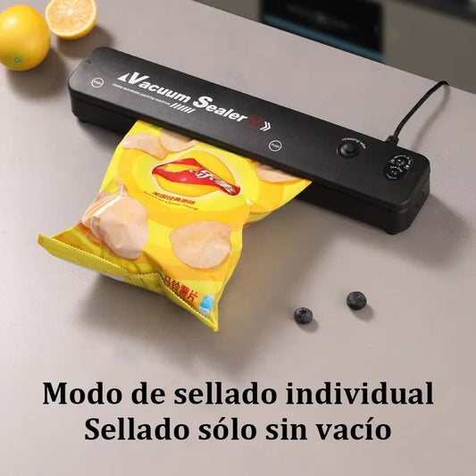 Seladora a Vácuo Automática para Alimentos – Máquina de Embalagem Doméstica

Conserva por mais tempo | Fácil de usar | Ideal para carnes, vegetais, frutas, grãos e muito mais!
